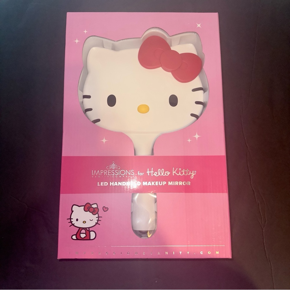 Vanity| mirror| Hello Kitty| handheld